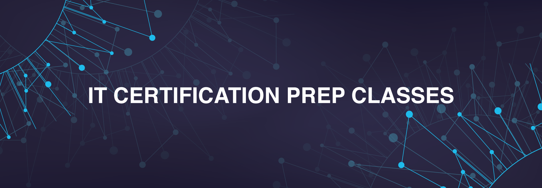 WED IT classes certification banner image
