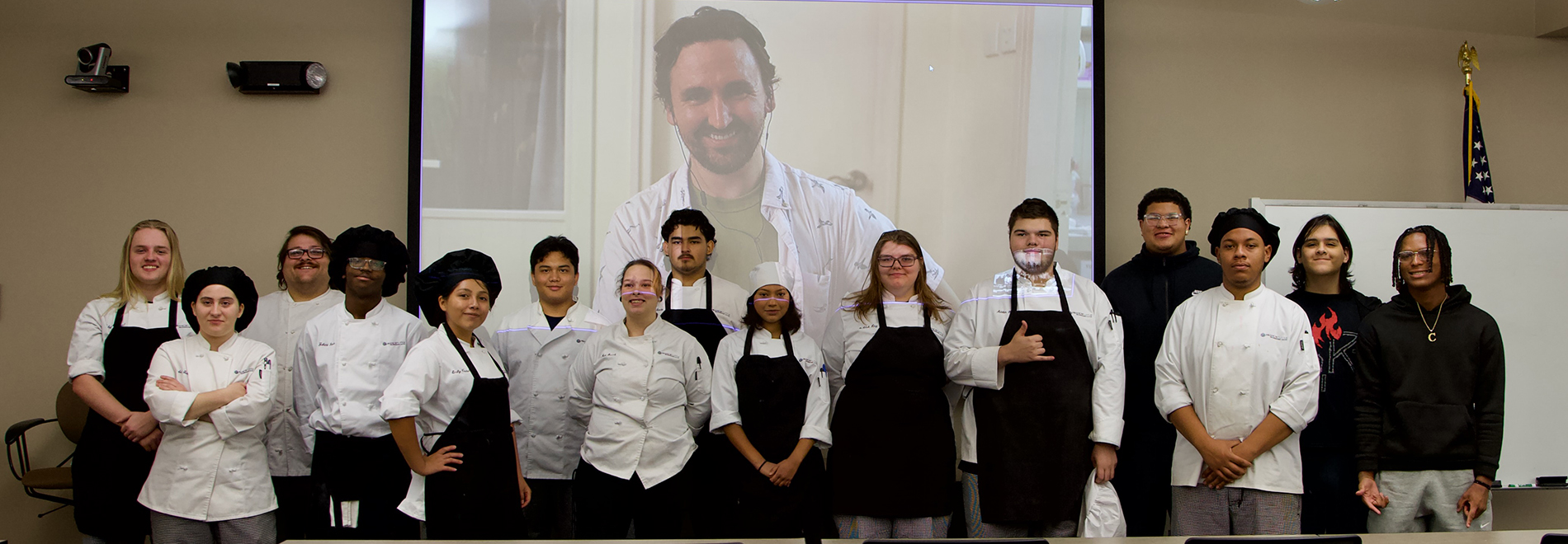 chef logan culinary arts alumni visit