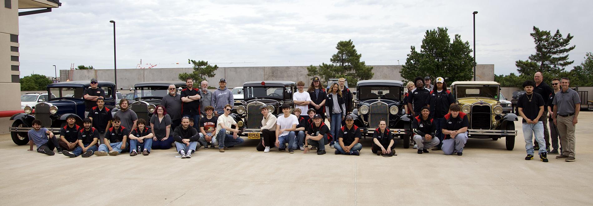 model a automotive students