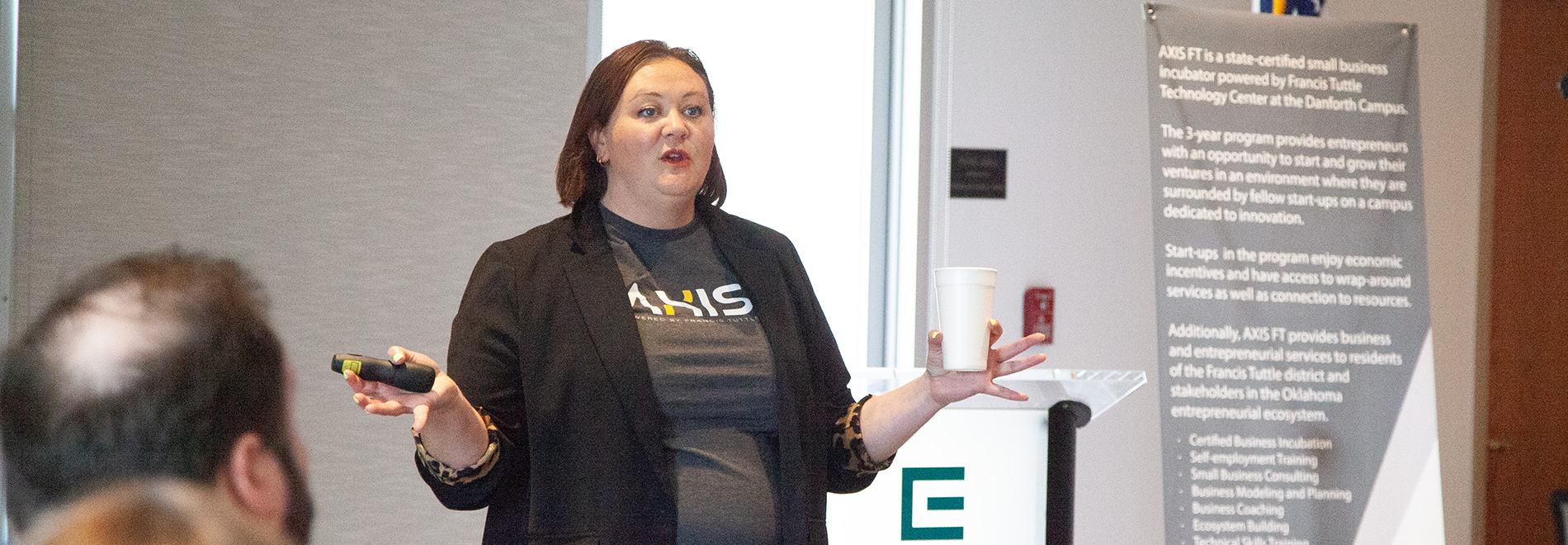 AXIS outreach Edmond Chamber Cara