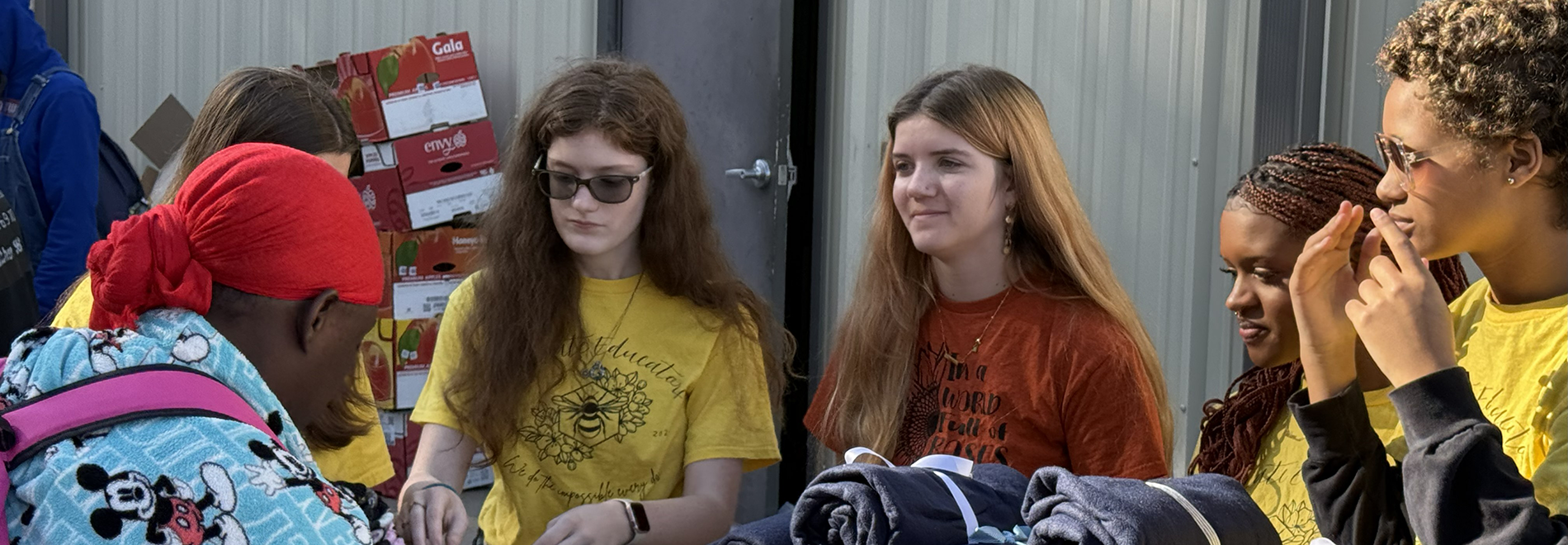 teacher prep blanket drive 