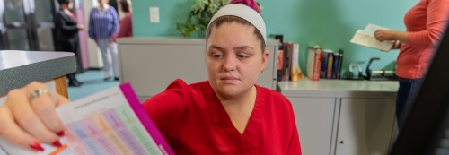 Medical office tech banner