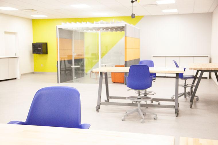 Classroom with pod