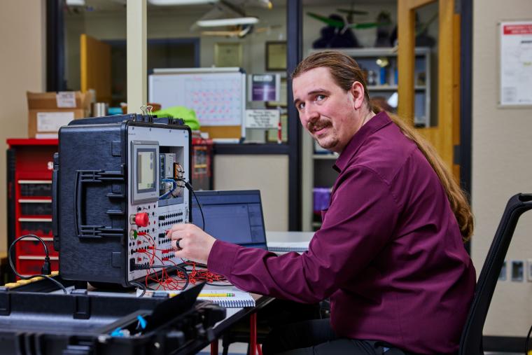 Student wiring lab equipment