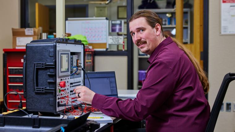 Student wiring lab equipment