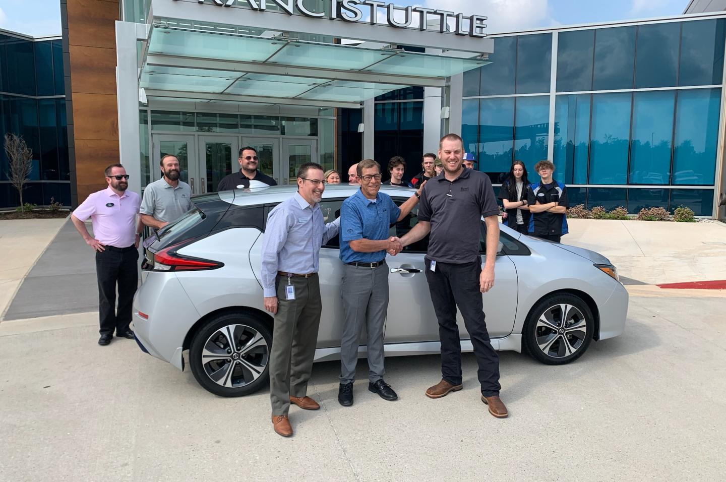 EV donation nissan leaf