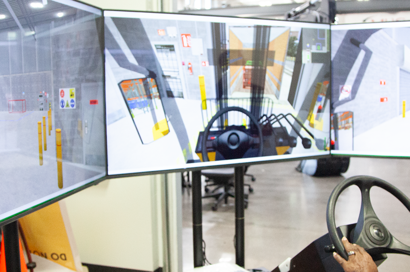 heavy equipment simulator