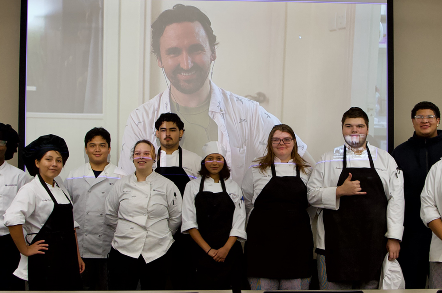 chef logan culinary arts alumni visit