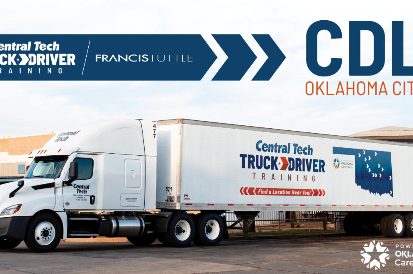 A large commercial semi truck