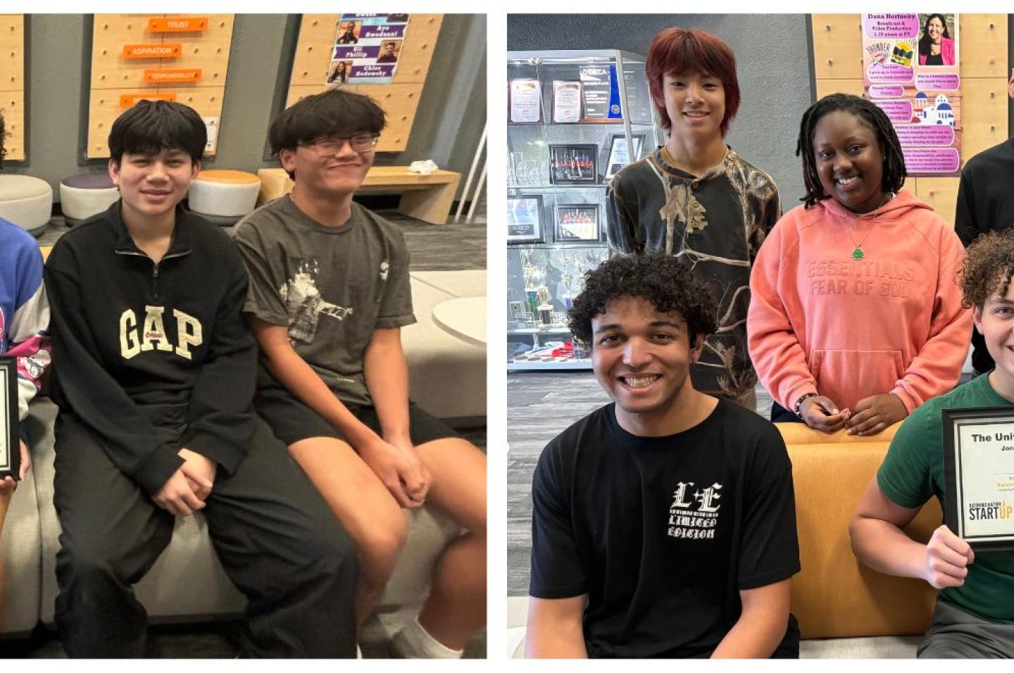 Some of the students who completed the BIZInnovator Program