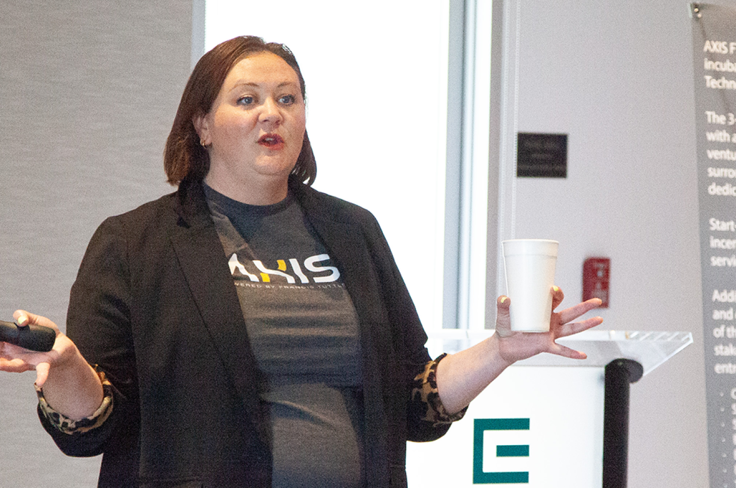 AXIS outreach Edmond Chamber Cara