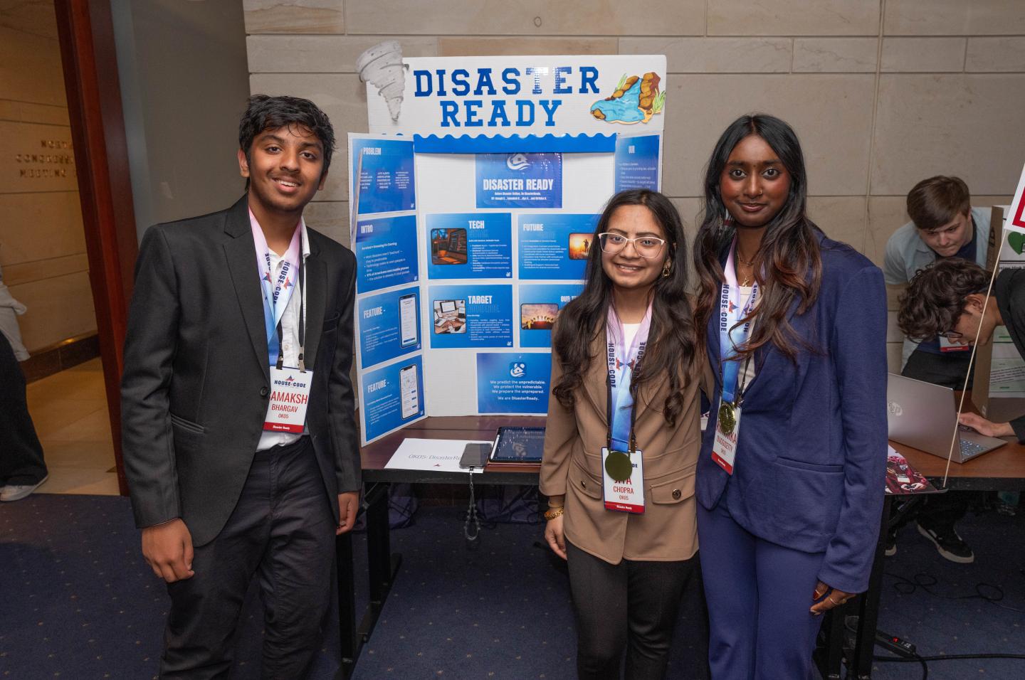 Jiya Chopra and Kirthika Duggisetty represent Oklahoma at the 2026 #HouseOfCode