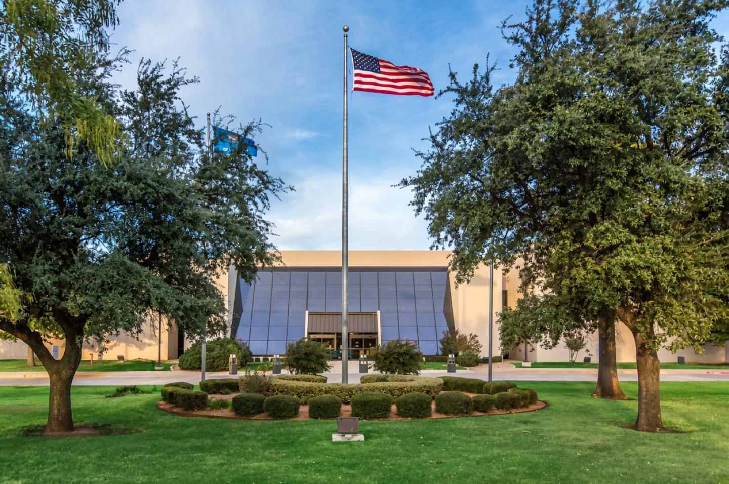 Entrance to Campus Center on the Rockwell campus