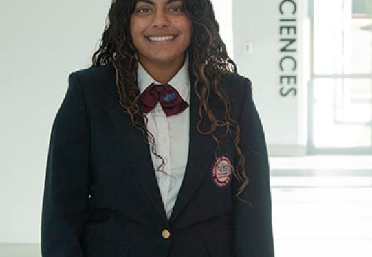 Maira Arshad for web HOSA President
