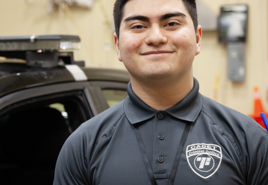 Criminal Justice Student Christian Borunda