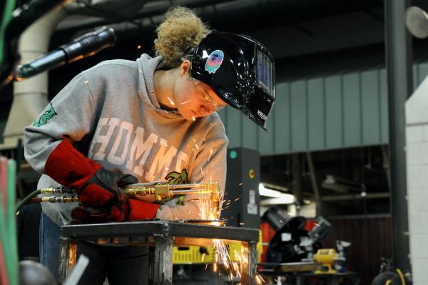 Lakyn Steward welding 