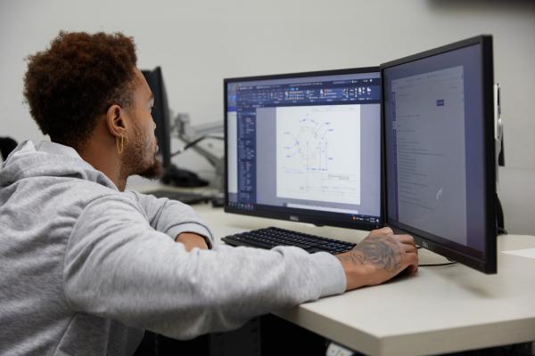 Computer Aided Design and Drafting (CAD) Student