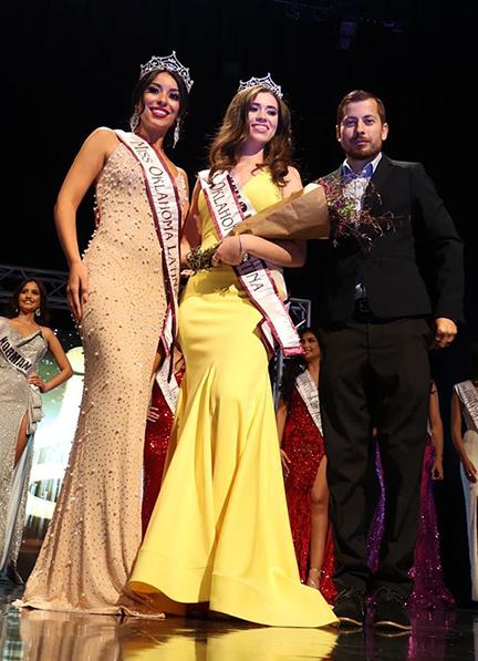 Pre-Nursing Student Gissell Aranda Jimenez was crowned Miss Teen Oklahoma Latina